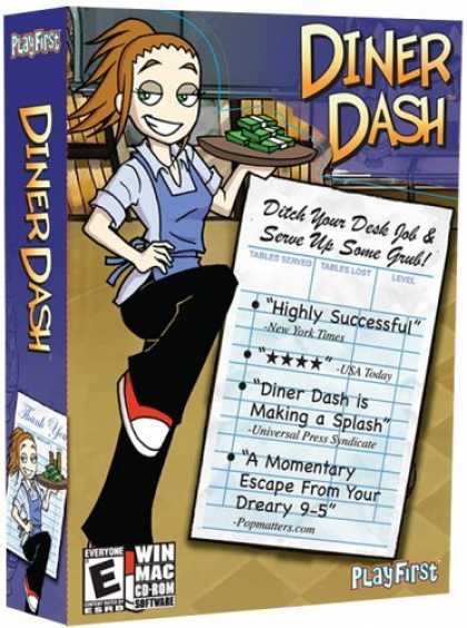 Bestselling Games (2006) - Diner Dash (PC & Mac)