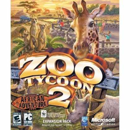 Bestselling Games (2006) - Microsoft Zoo Tycoon 2: African Adventure Expansion Pack