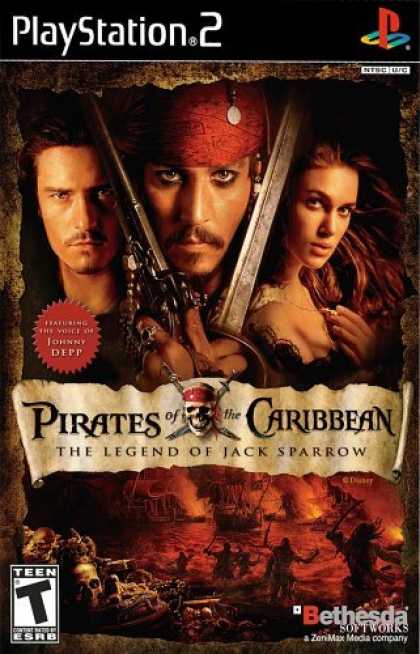 Bestselling Games (2006) - Pirates of the Caribbean The Legend of Jack Sparrow