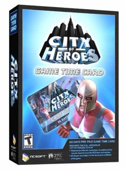 Bestselling Games (2006) - City of Heroes Subscription Card