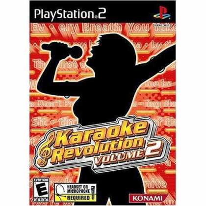 Bestselling Games (2006) - Karaoke Revolution: Volume 2 for PlayStation 2