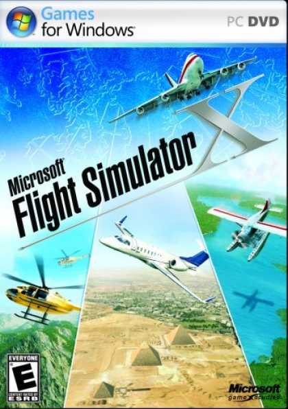 Bestselling Games (2006) - Microsoft Flight Simulator X Standard DVD