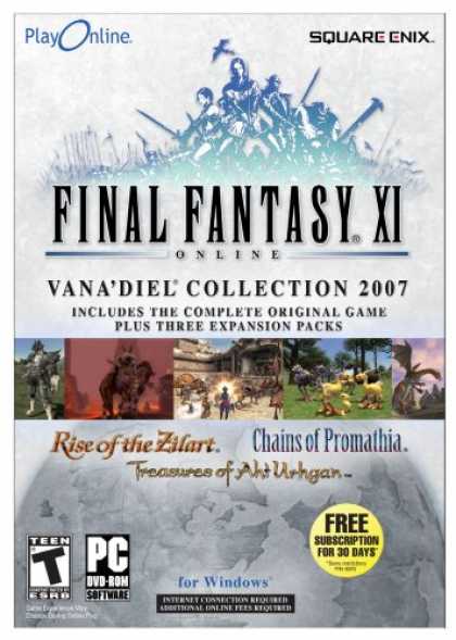 Bestselling Games (2007) - Final Fantasy XI: The Vana'diel Collection 2007