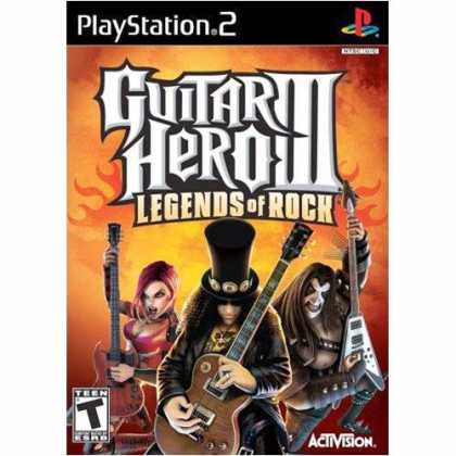 Bestselling Games (2007) - Guitar Hero 3 Stand Alone Software