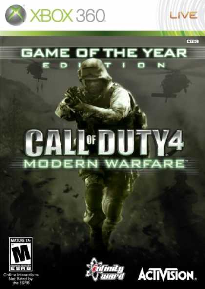 Bestselling Games (2008) - Call of Duty 4: Modern Warfare Game of the Year