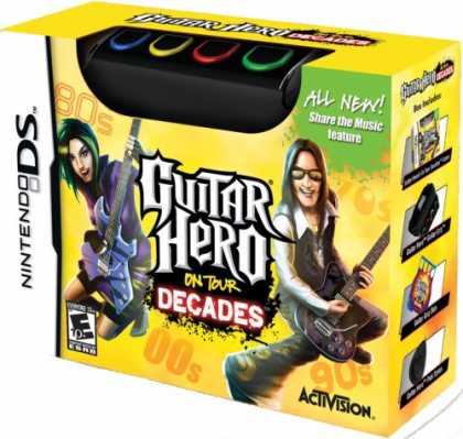 Bestselling Games (2008) - Guitar Hero on Tour Decades Bundle