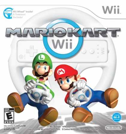 Bestselling Games (2008) - Mario Kart Wii with Wii Wheel
