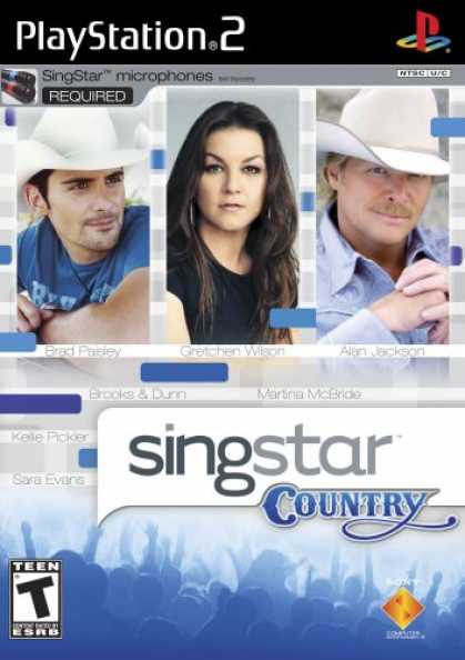 Bestselling Games (2008) - SingStar Country Stand Alone