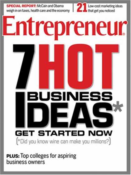 Bestselling Magazines (2008) - Entrepreneur