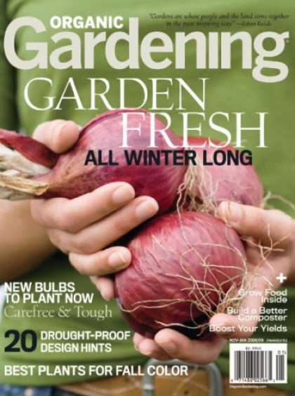 Bestselling Magazines (2008) - Organic Gardening