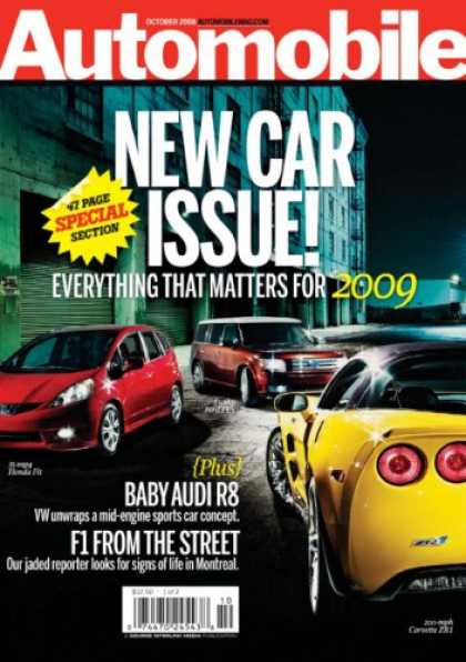 Bestselling Magazines (2008) - Automobile