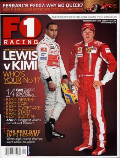 Bestselling Magazines (2008) - F1 Racing - England