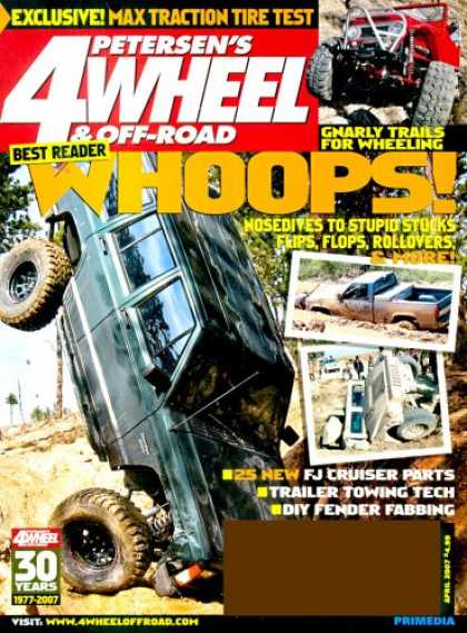 Bestselling Magazines (2008) - 4-Wheel & Off-Road