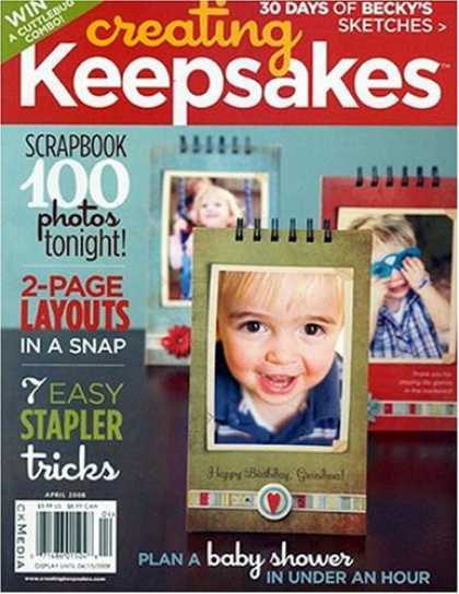 Bestselling Magazines (2008) - Creating Keepsakes