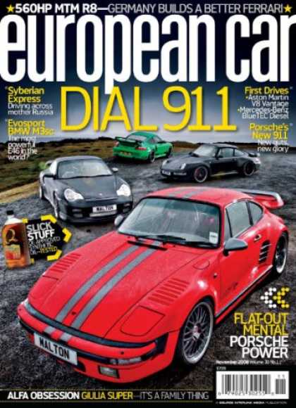 Bestselling Magazines (2008) - European Car
