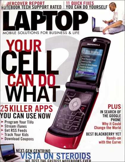 Bestselling Magazines (2008) - Laptop Magazine