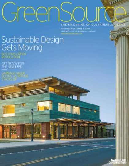 Bestselling Magazines (2008) - Greensource : the Magazine of Sustainable Design