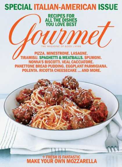 Bestselling Magazines (2008) - Gourmet