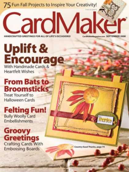 Bestselling Magazines (2008) - Cardmaker
