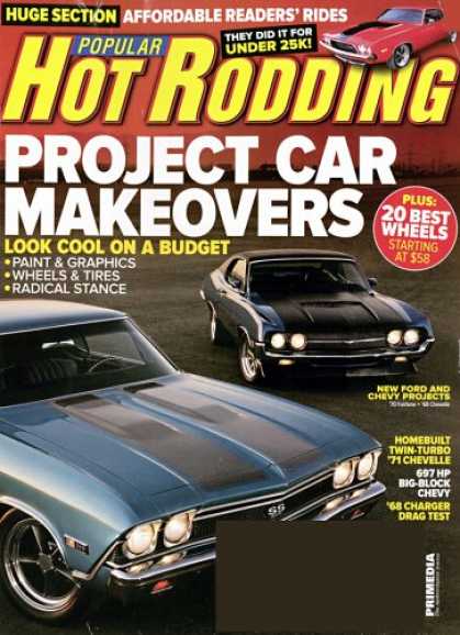 Bestselling Magazines (2008) - Popular Hot Rodding