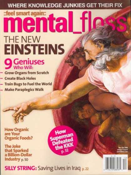 Bestselling Magazines (2008) - Mental Floss, November/December 2008 Issue