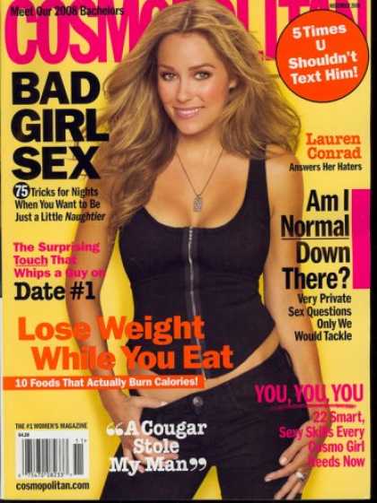 Bestselling Magazines (2008) - Cosmopolitan, November 2008 Issue