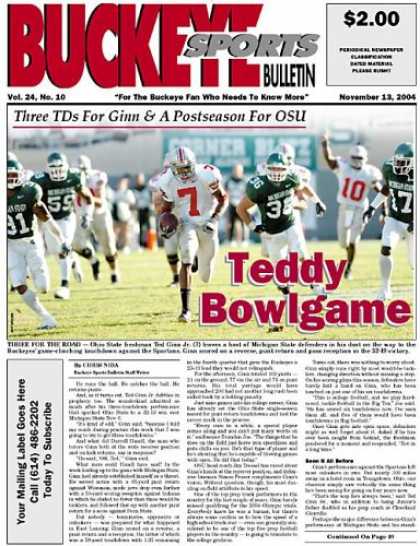 Bestselling Magazines (2008) - Buckeye Sports Bulletin
