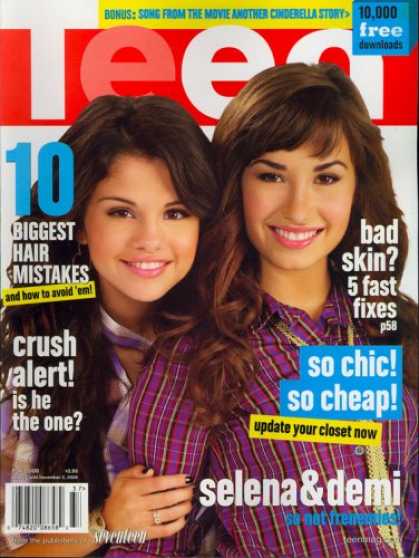 Bestselling Magazines (2008) - Teen Magazine, Fall 2008 Issue