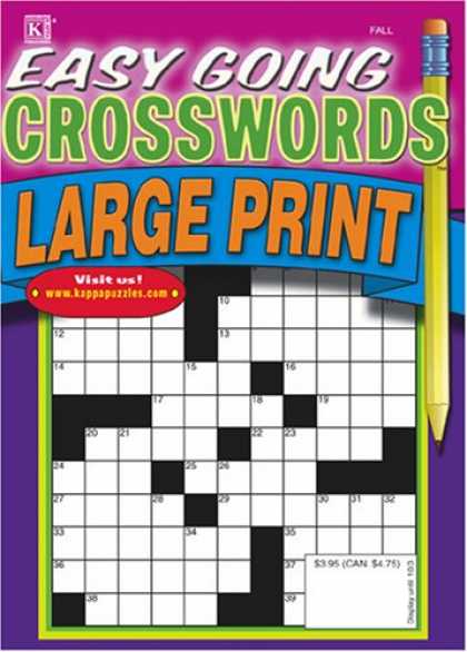 Bestselling Magazines (2008) - Easy Going Crosswords - Large Print