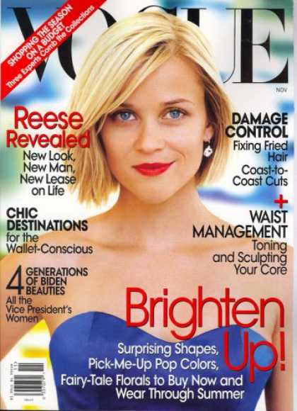 Bestselling Magazines (2008) - Vogue, November 2008 Issue