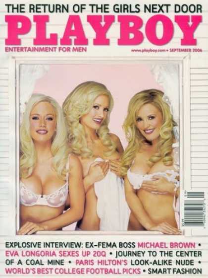 Bestselling Magazines (2008) - Playboy, September 2006 Issue