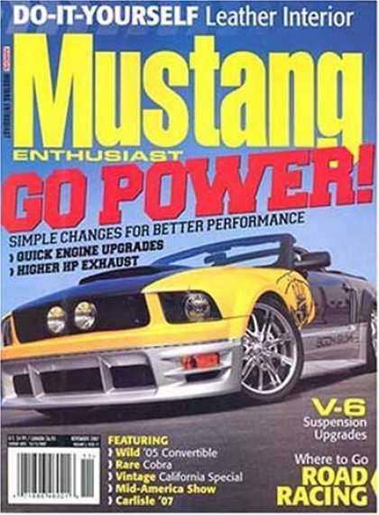Bestselling Magazines (2008) - Mustang Enthusiast