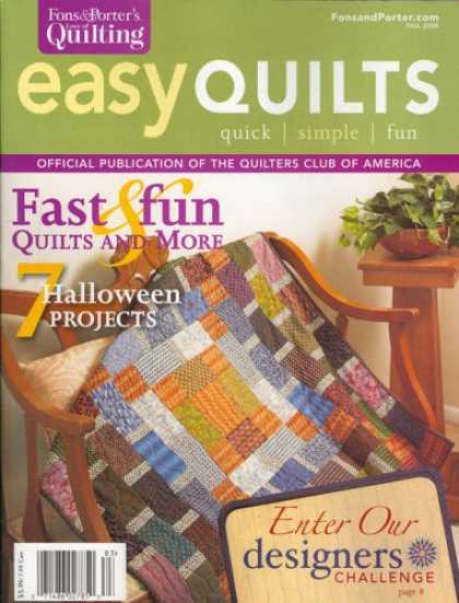 Bestselling Magazines (2008) - Love Of Quilting-F, Fall 2008 Issue