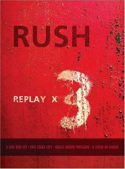 Bestselling Movies (2006) - Rush - Replay [3 DVD/CD Box Set]