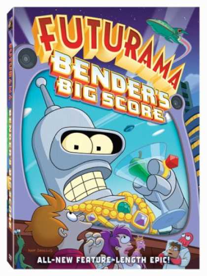 Bestselling Movies (2007) - Futurama the Movie - Bender's Big Score by Dwayne Carey-Hill