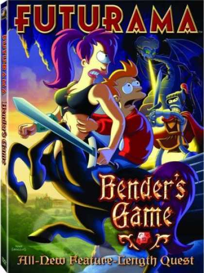 Bestselling Movies (2008) - Futurama: Bender's Game by Dwayne Carey-Hill