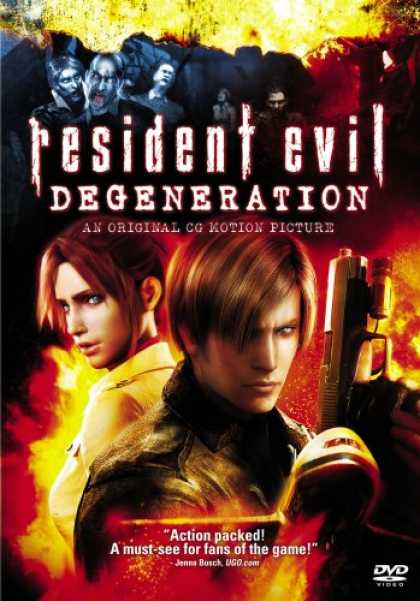 Bestselling Movies (2008) - Resident Evil: Degeneration by Makoto Kamiya