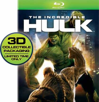 Bestselling Movies (2008) - Incredible Hulk [Blu-ray] by Louis Leterrier