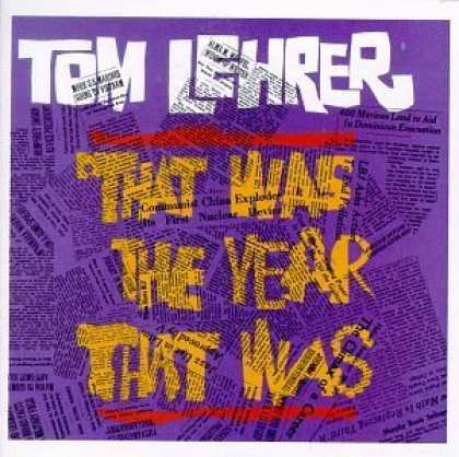 Bestselling Music (2006) - That Was the Year That Was by Tom Lehrer
