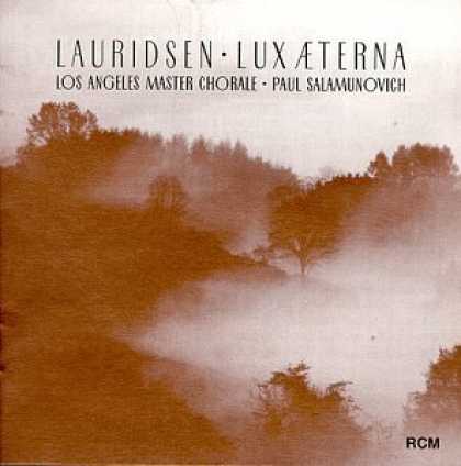 Bestselling Music (2006) - Lauridsen: Lux Aeterna, etc. / Salamunovich, Los Angeles Master Chorale by M. La