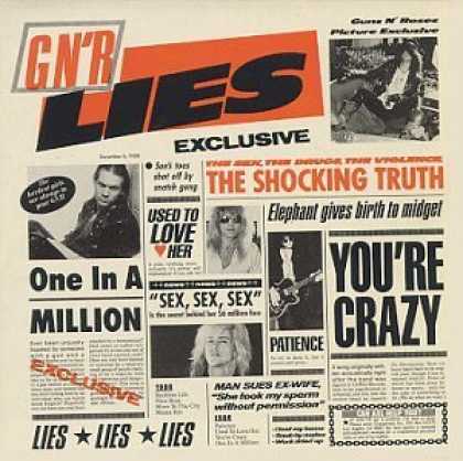 Bestselling Music (2006) - G N' R Lies by Guns N' Roses
