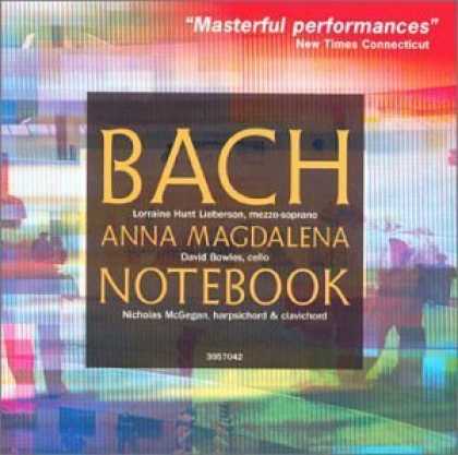 Bestselling Music (2006) - Bach - Anna Magdalena Bach Notebook / Hunt-Liberson, McGegan by Johann Sebastian