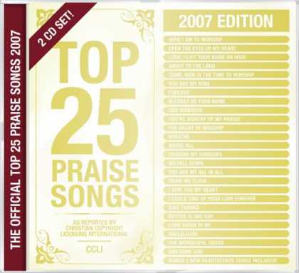 Bestselling Music (2007) - Top 25 Praise & Worship Songs 2007 by Various Artists
