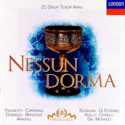 Bestselling Music (2007) - Nessun Dorma ~ 20 Great Tenor Arias / Pavarotti, Carreras, Domingo, Bergonzi, Ar