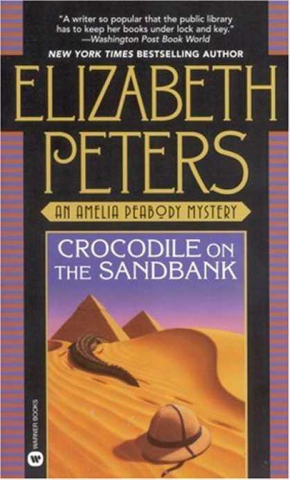 Bestselling Mystery/ Thriller (2008) - Crocodile on the Sandbank (Amelia Peabody, Book 1) by Elizabeth Peters