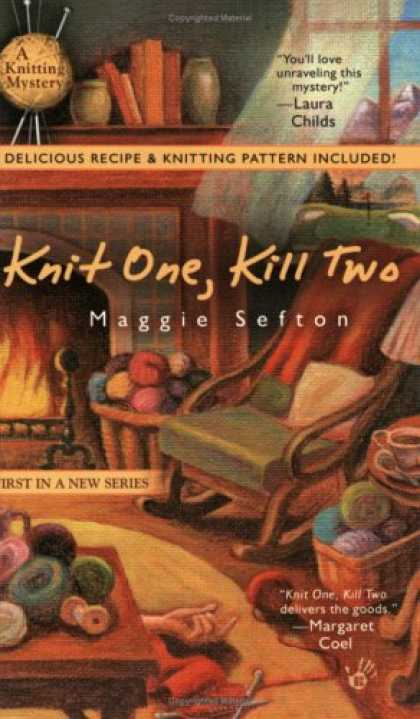 Bestselling Mystery/ Thriller (2008) - Knit One, Kill Two (Knitting Mysteries, No. 1) by Maggie Sefton