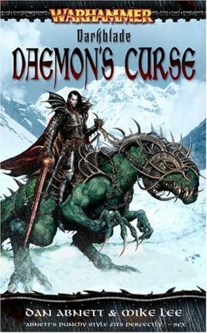 Bestselling Sci-Fi/ Fantasy (2006) - Darkblade: The Daemon's Curse (Warhammer) by Dan Abnett