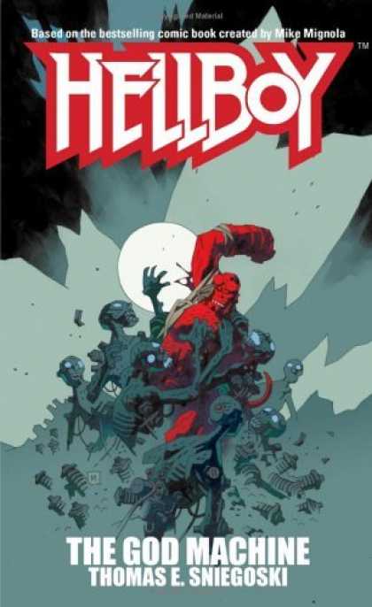 Bestselling Sci-Fi/ Fantasy (2006) - The God Machine (Hellboy) by Thomas E. Sniegoski