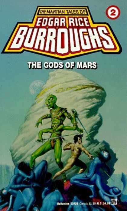Bestselling Sci-Fi/ Fantasy (2006) - Gods of Mars (Mars (del Rey Books Numbered)) by Edgar Rice Burroughs