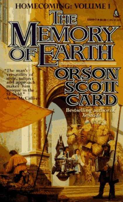 Bestselling Sci-Fi/ Fantasy (2006) - The Memory of Earth (Homecoming Saga) by Orson Scott Card